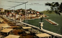 CPA Marseille Le Prophete Vu De La Reserve