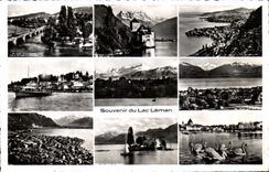 CPA Souvenir du Lac Leman