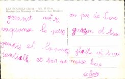 CPA Les Rousses Routes des Rousses et Hameau des Rivieres