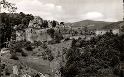 CPA Ruine Hardenburg Bei Bad Durkhein Pfalz