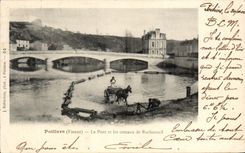 CPA Poitiers Le Pont et les Coteaux de Rochereuil