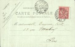 CPA Le Havre Le Jardin Public et la Rue de Paris