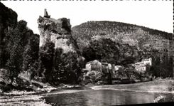 CPA Gorges Du Tarn Castelbouc d'Apres la legende aux temps des Croisades 