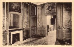 CPA Paris Petit salon avec Tapisserie de L'epoque