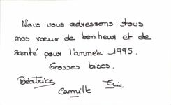 CPSM fantaisie Bonne Annee