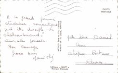 CPA Chateaubriand d'apres Girodet Combourg Le Chateau