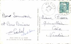 CPA Foret de Mervent Vouvant