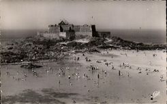 CPA Saint Malo Plage De L'Eventail
