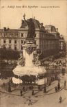 CPA Paris Statue de la Republique Statue of the Republic