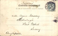 CPA Paris Rue De La Barre A Montmartre Sacre Coeur