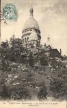 CPA Paris Le Sacre Coeur Et Le Square Saint Pierre