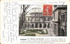 CPA Paris Le Musee Carnavalet ancien Hotel Des Ligneris 