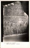 CPA Musee Du Louvre Stele XIIeme Dynastie Egypte Egypt