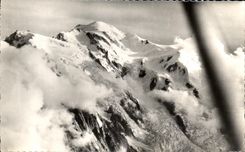 CPA Vue Du Sommet Du Mont Blanc 