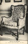 CPA Musee des Arts Decoratifs Bergere Louis XIV
