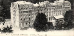 CPA Bagnoles De L'Orne L'Hotel des Thermes