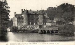 CPA Bagnoles De L'Orne Le Chateau de Couterne