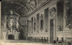 CPA Tours L'Hotel De Ville La salle Des Fetes