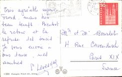 CPA St Moritz Traineau Cheval Horse Ski