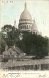 CPA Montmartre La Maison du Toit de Chaume Sacre Coeur Paris 