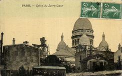CPA Paris Eglise du Sacre Coeur Montmartre 