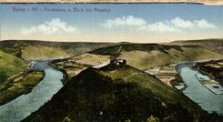 CPA Bullay Alf Marienburg Blick ins Moseltal