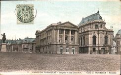CPA Palais de Versailles Chapelle et aile Louis XV Cliche a Bourdier