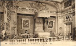 CPA Versailles Le Chateau La Chambre de Louis XIV