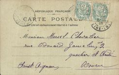 CPA Chocolat de la Coloniale Paris Maison Francois 1er cours la Reine