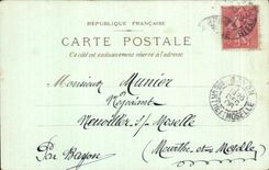 CPA Paris L'hotel de ville Trefle