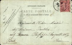 CPA Le Havre La Rue Thiers Tramway