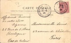 CPA Nancy Statue de thiers Au piedestal l'Histoire ecrit sur ses tablettes L'Auit 