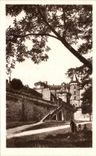 CPA Saumur Le Chateau a Travers les Arbres