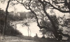 CPA Ile de Normoutier Bois de la Chaise L'anse rouge et la tour Plantier