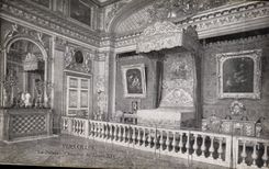 CPA Versailles Le palais Chambre de Louis XIV