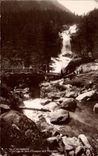 CPA Cauterets Cascade du Pont d'Espagne et le Marcadau