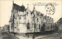 CPA Tour L'Eglise ND Lariche 