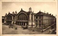 CPA Tours La Gare Monumentale