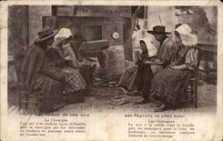 CPA Lou Peizon de chas nod Les Paysans de Chez nous Folklore Costume