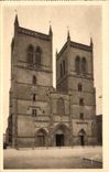 CPA La Douce france Saint Flour La cathedrale