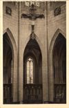 CPA SAint Flour La Cathderale Le Celebre Bon Dieu noir
