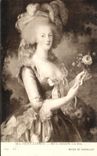 CPA Mine Vigee Lebron Marie Antoinette a la Rose Musee De Versailles