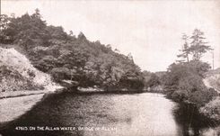 CPA On The Allan Water Bridge Of Allan