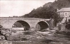 CPA The Bridge Bridge Of Allan