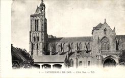 CPA Cathedrale De Dol Cote Sud