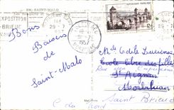 CPA Saint Malo Les Remparts et le Cote