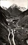 CPA Route de Pierrefitte a Cauterets Le Colimacon et la Peguere
