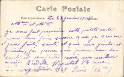 CPA La Chapelle Hopital Ecole de la societe de Secours aux blesses militaires Paris Militaria