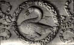 CPA Les Merveilles Du Val De Loire Le cygne transperce embleme de Claude de France epouse de Francois 1er