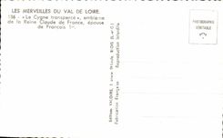 CPA Les Merveilles Du Val De Loire Le cygne transperce embleme de Claude de France epouse de Francois 1er